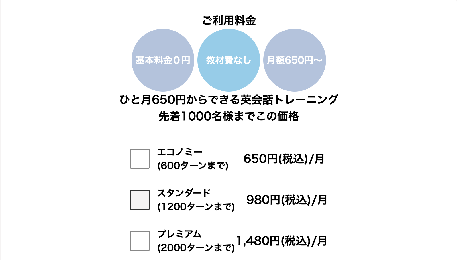 スピークエル(SpeakL)の公式ホームページより