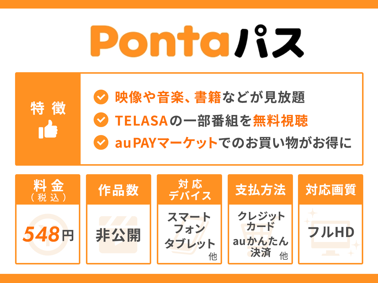 Pontaパスの特徴まとめ