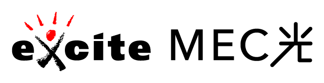 エキサイトMEC光のロゴ