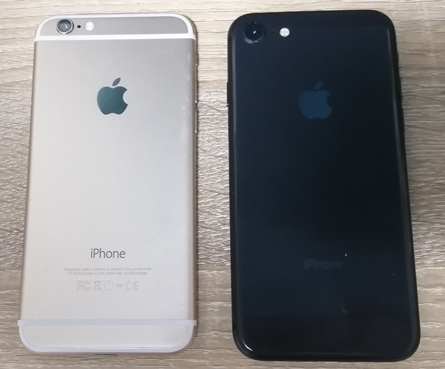 iPhone6とiPhone8