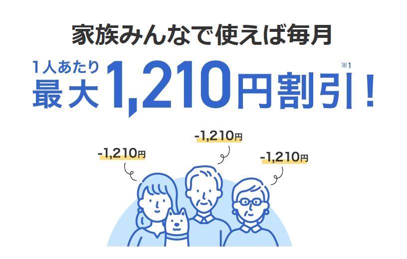 新みんな家族割