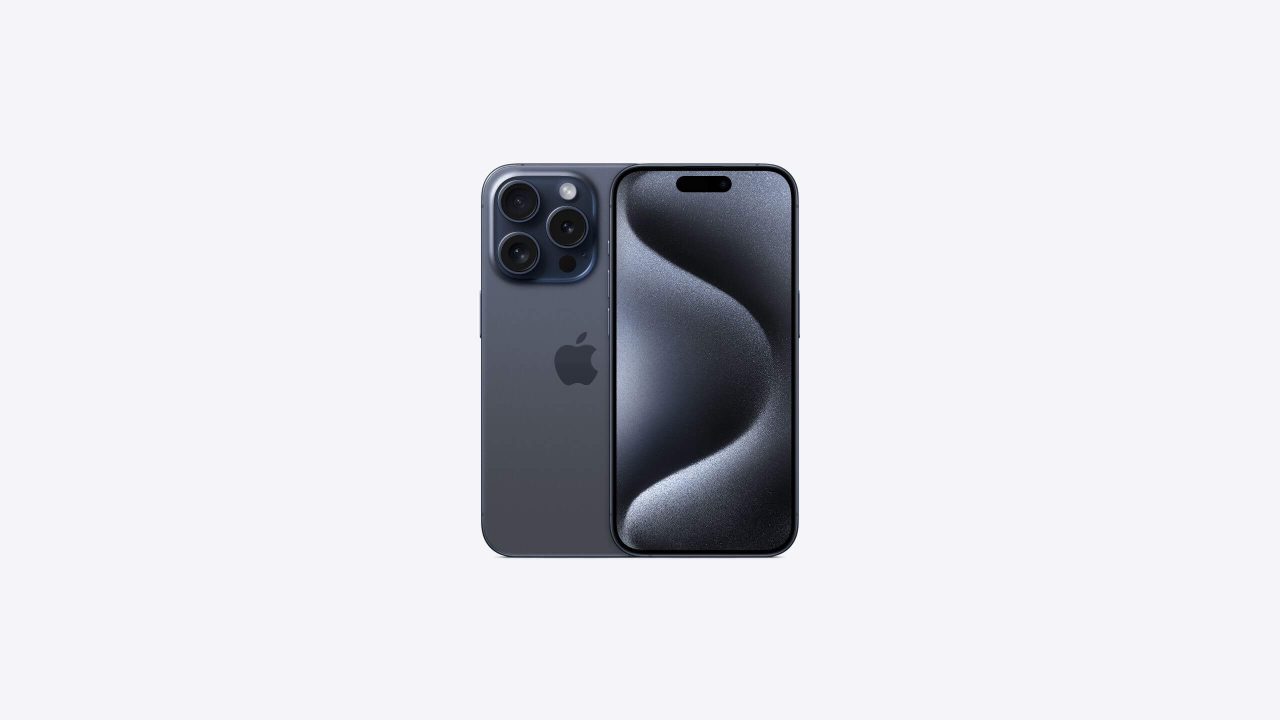 iPhone15 Pro ブルーチタニウム