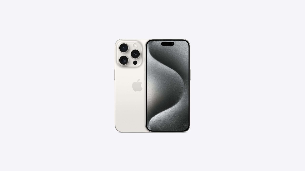 iPhone15 Pro ホワイトチタニウム