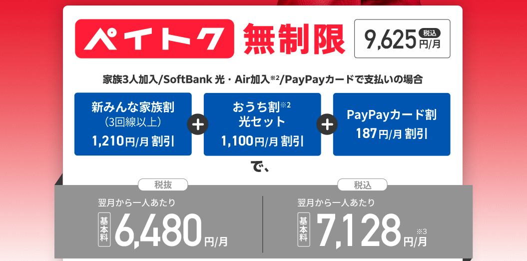 ペイトク無制限