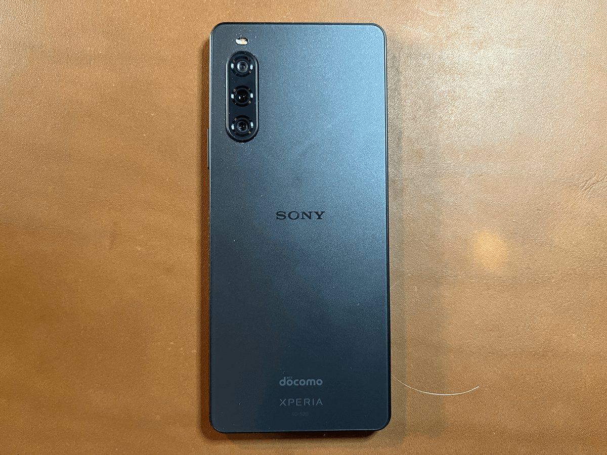 Xperia 10 Vの背面