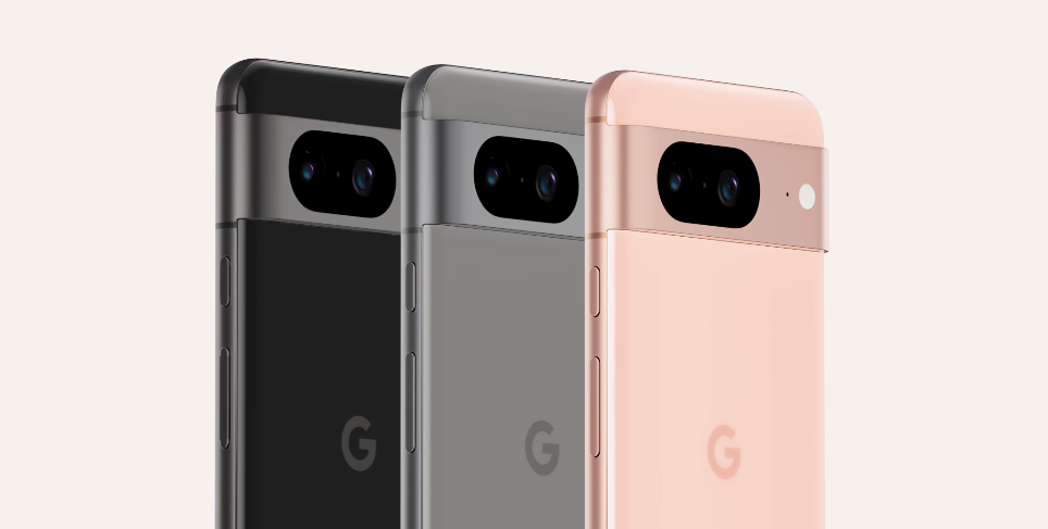 Google Pixel 8の3カラー